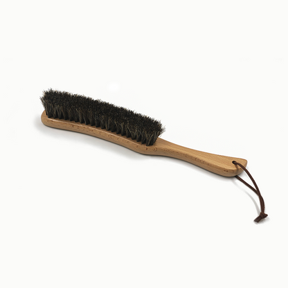 Hat Care Brush with Natural Horsehair