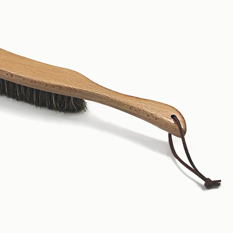 Hat Care Brush with Natural Horsehair