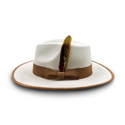 5-Piece Handmade Feather Hat Accessory Set